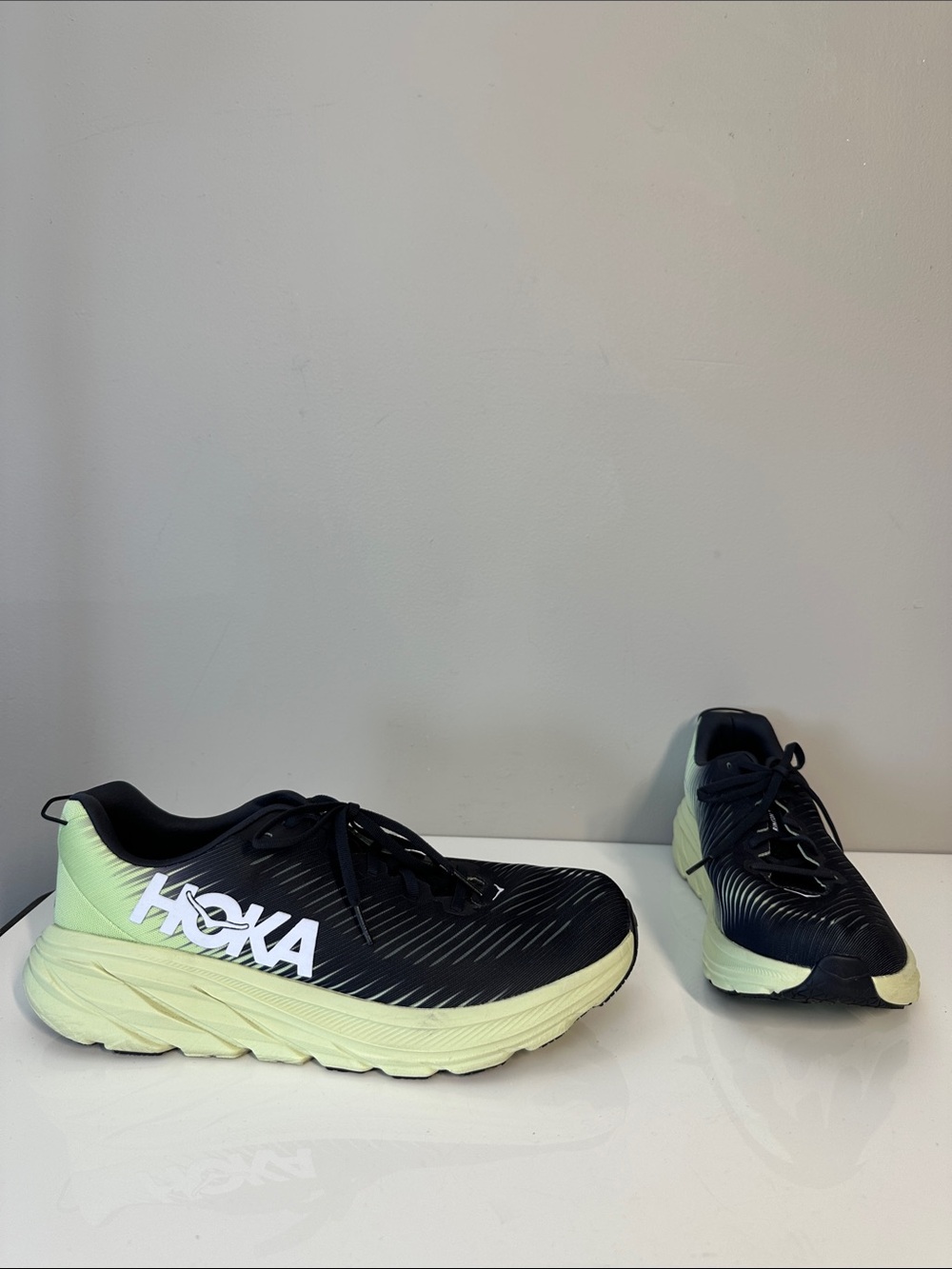 Hoka Rincon 3 Blue Graphite/Butterfly Athletic Shoes Size 13D